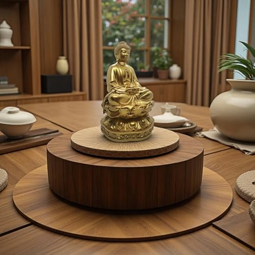 Resin Shakyamuni Buddha Statue 6" (Gold Color) - color: 6" Gold