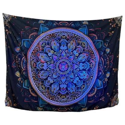 AACKart Mandala Wall Tapestry for Bedroom Aesthetic, 80x60 Inches - size: 80"L x 60"W