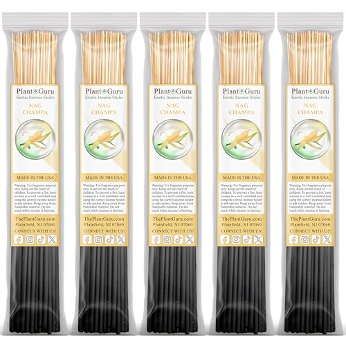 Nag Champa Incense Sticks 500 Bulk Pack 11" Bulk Wholesale - Smooth and Clean Long Burn Time, 45 to 60 Minutes.
