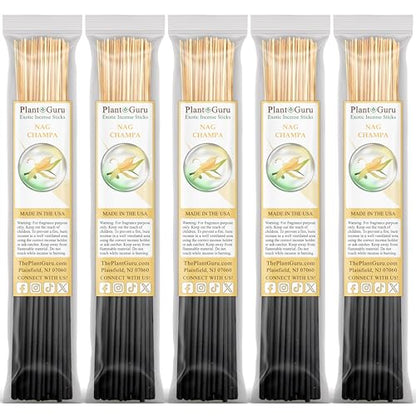 Nag Champa Incense Sticks 500 Bulk Pack 11" Bulk Wholesale - Smooth and Clean Long Burn Time, 45 to 60 Minutes.