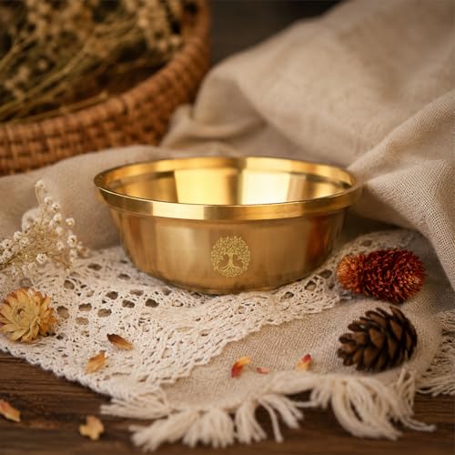 Offering Bowl Life Tree Small Copper Bowl for Ritual, Wicca, Altar