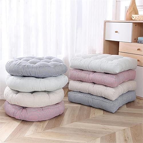 Tiita 22 Inch Square Floor Cushions, Floor Pillow for Sitting, Beige - color: (Square)|beige