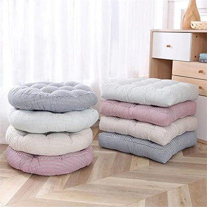 Tiita 22 Inch Square Floor Cushions, Floor Pillow for Sitting, Beige - color: (Square)|beige