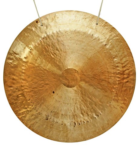 Chinese Wuhan Traditional Gong, Feng, Wind, Mallet & Hanging String Included (22" Feng/Wind Gong) - size: 22" Feng/Wind Gong