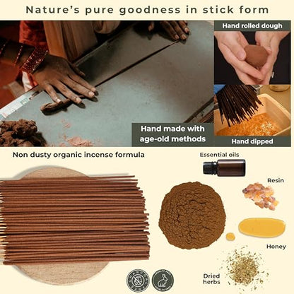 White Sage Incense Sticks - Pack of 100 Insence-Sticks for Cleansing Negative Energy - Made with Natural White Sage Smudge - Non Toxic Salvia Blanca Inciensos - Spiritual Insense Incents - color: White Sage