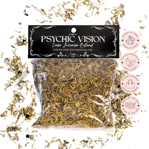 CIRCE Loose Herb Incense Psychic Vision - Clarity, Mugwort & Sage, 1oz - color: Psychic Vision