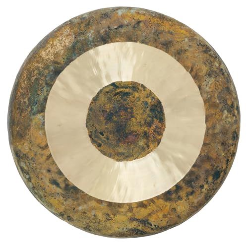Unlimited Atlantis Chau Gongs - Includes Gong, Mallet & Rope/Bronze Chinese Gong With Traditional & Aged Look/For Sound Healing, Meditation, & Yoga. - size: 10"