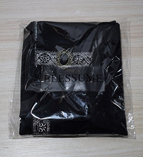 BLESSUME Altar Tarot Table Cloth for Reading with Pouch Black - color: Black
