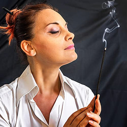 LOTS OF ZEN Frankincense and Myrrh Natural Resin Incense Sticks, 70 Count - color: Gray
