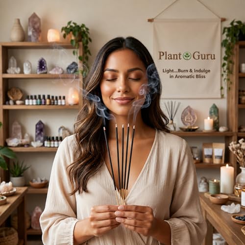Butt Naked Incense Sticks 11" - 1 Bundle 85 to 100 Sticks - Smooth and Clean Long Burn Time, 45 to 60 Minutes.
