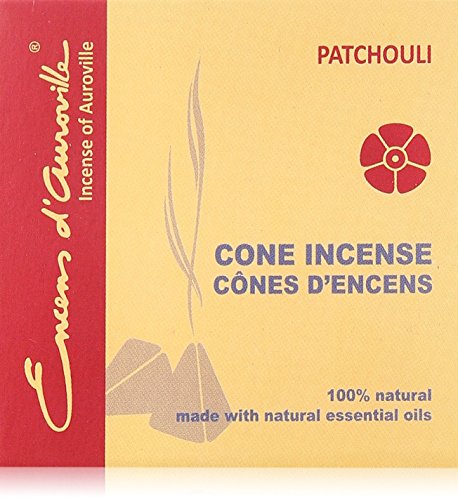 Maroma Eda Cone Incense, Patchouli, 10 Count