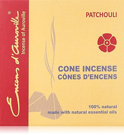 Maroma Eda Cone Incense, Patchouli, 10 Count