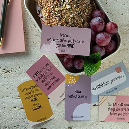 DIVERSEBEE Bible Verse Cards, 60 Unique Prayer Cards (Geometric Theme) - color: Geometric