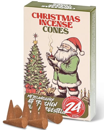 Incense Cones - Christmas Scent for Relaxation and Meditation