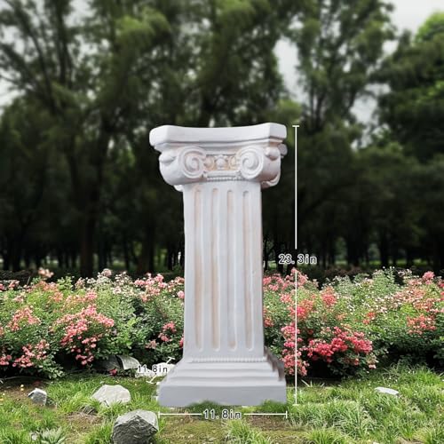 Elegant Classical Greek Roman Ionic Statue