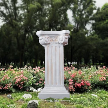 Elegant Classical Greek Roman Ionic Statue