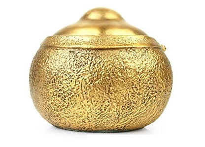 Charm Fengshui Products Laughing Buddha Statue Maitreya Figurine,Brass Buddhas Statues and Sculptures for Home and Office Decor & Car Ornaments,Creative Decorations Happy Buddha (Medium) - size: Medium