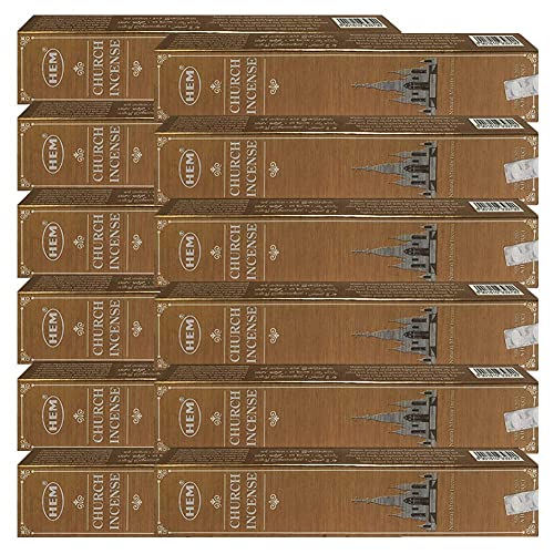 Church Incense Sticks and Incense Stick Holder Bundle Insence Insense Hem Incense Sticks - color: Church Masala