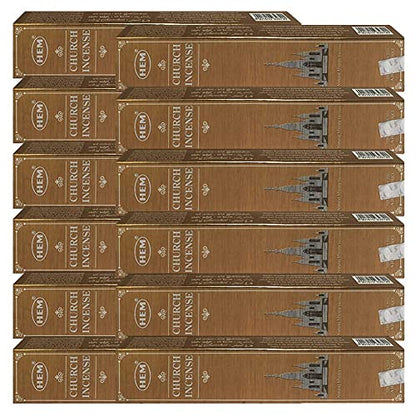 Church Incense Sticks and Incense Stick Holder Bundle Insence Insense Hem Incense Sticks - color: Church Masala