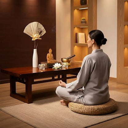 Buddha Statue Indoor Meditation Accessories, Zen Decor, Spiritual Decor, Small Buddha Statue, Yoga Gift for Women and Men, Religious Statues Indoor - style: Meditating Buddha Statue