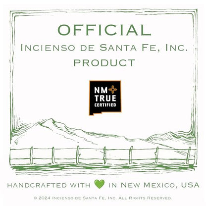 Incienso de Santa Fe - Cedar Natural Wood Incense Bricks with Holder, 100 Count - Made in the USA - color: Cedar, size: 100