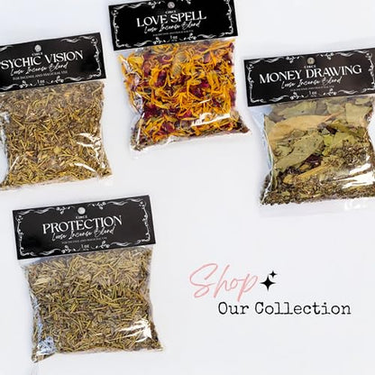 CIRCE Protection Loose Herb Incense - Shield Energy, Sage & Rosemary, 1oz - color: Protection