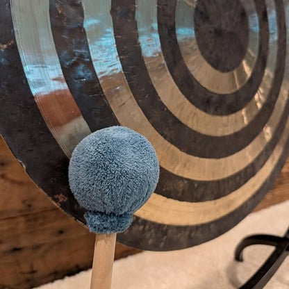 BLACK MAGIC Sun Gong, Handmade Chinese Bronze Wind Gong, for Sound Healing, Meditation & Yoga (24") - size: 24"