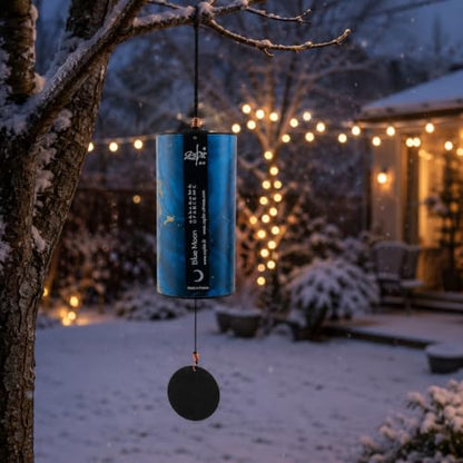 Zaphir Chimes - Includes 1 Chime/Tuned According to the 5 Seasons & Elements of FengShui - size: Blue Moon: Turquoise