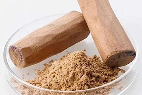 IS4A Pure Sandalwood (Chandan) Powder 1/2 Ounce (35 Grame) (Pack of 2) - size: 1.23 Ounce (Pack of 2)