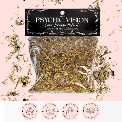 CIRCE Loose Herb Incense Psychic Vision - Clarity, Mugwort & Sage, 1oz - color: Psychic Vision