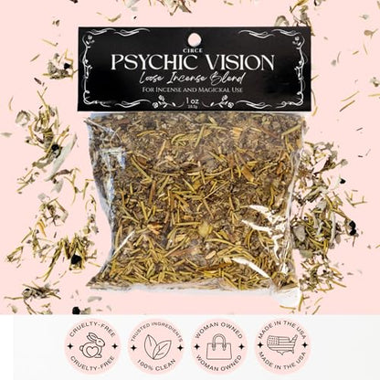 CIRCE Loose Herb Incense Psychic Vision - Clarity, Mugwort & Sage, 1oz - color: Psychic Vision