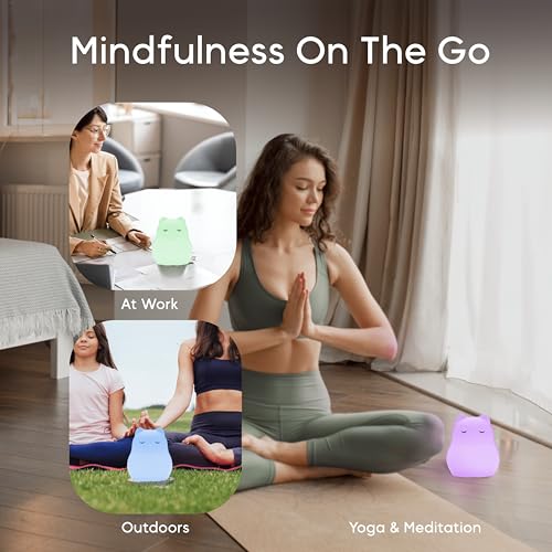 Breathing Pal, Kid Meditation Breathing Light for Calm Down Corner Supplies - size: Bella (Bird)