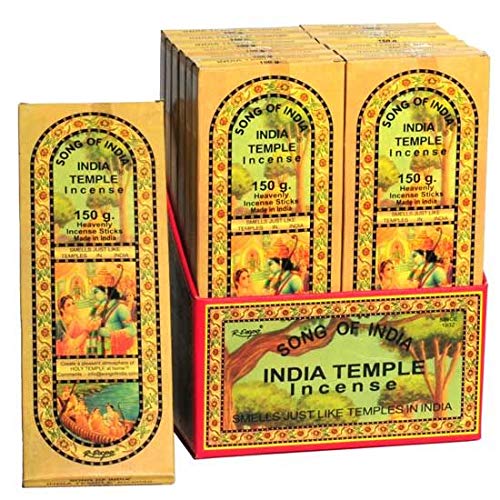 India Temple Incense 150g - 12 Packs